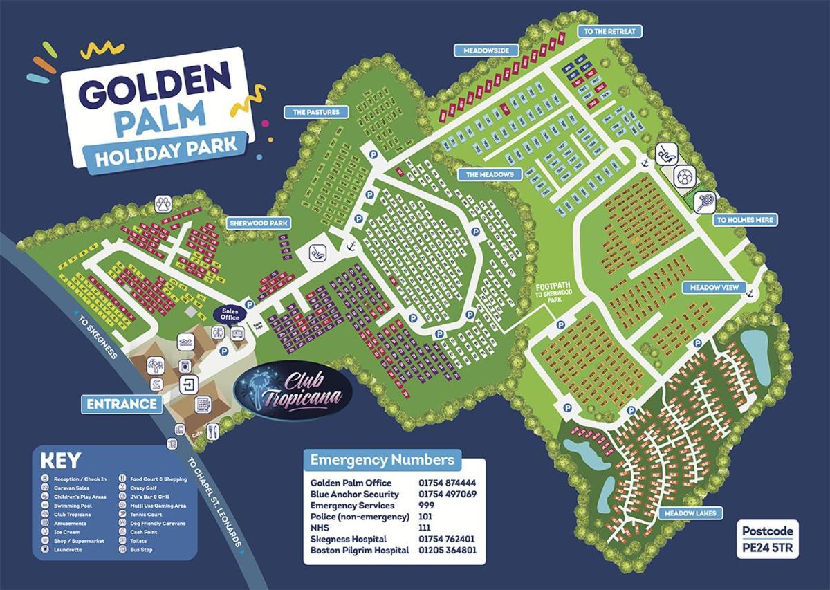 6 Berth Caravan Golden Palm Chapel St Leonards Holiday home *